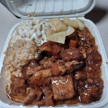 Ige's Lunchwagon & Catering - 5/5/26 Packed sweet & sour spareribs plate, best on the island, tender & few bones - Caterers Near Me - Aiea, Hawaii Ige's Lunchwagon & Catering - 5/5/26 Packed sweet & sour spareribs plate, best on the island, tender & few bones - Caterers Near Me - Aiea, Hawaii