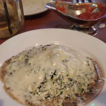 The Big Red Tomato - Stuffed Portobello appetizer (Portobello Mushrooms stuffed with spinach, ricotta, garlic & herbs, and topped with melted mozzarella). - Pizza Near Me - Fort Lee, New Jersey The Big Red Tomato - Stuffed Portobello appetizer (Portobello Mushrooms stuffed with spinach, ricotta, garlic & herbs, and topped with melted mozzarella). - Pizza Near Me - Fort Lee, New Jersey