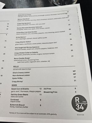 Menu photo 7 Row 34 - Seaport Boston, MA Menu photo 7 Row 34 - Seaport Boston, MA