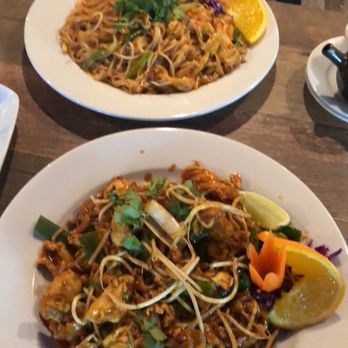 Thai Table - Pad Thai(top) & Crispy Pad Thai (bottom) - Thai Near Me - Dayton, Ohio Thai Table - Pad Thai(top) & Crispy Pad Thai (bottom) - Thai Near Me - Dayton, Ohio