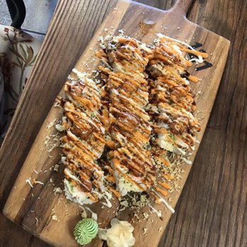 KITCHEN 121 - Baked salmon roll - Sushi Bars Near Me - Duluth, Georgia