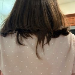 Totally uneven cut