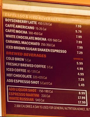 Menu photo 4 Charleston Circle Coffee Buena Park, CA