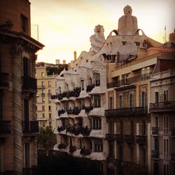 Claris Apartments - Nice view from the apartment, La Pedrera building.