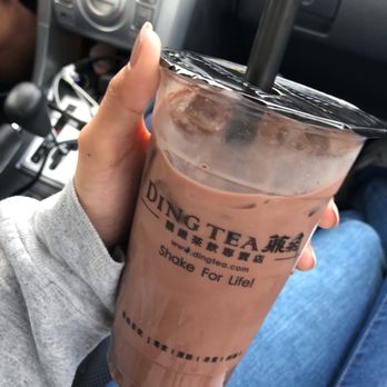 Ding Tea Costa Mesa - I like my chocolate milk tea, reminds me of ovaltine :-) - Bubble Tea Near Me - Costa Mesa, California Ding Tea Costa Mesa - I like my chocolate milk tea, reminds me of ovaltine :-) - Bubble Tea Near Me - Costa Mesa, California