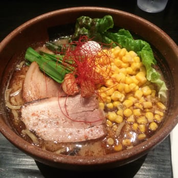 Ramen Dojo - Mild Garlic Pork with Corn - Ramen Near Me - San Mateo, California Ramen Dojo - Mild Garlic Pork with Corn - Ramen Near Me - San Mateo, California