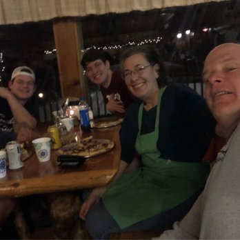 Lost Trail Hot Springs Resort - Michelle (in the green apron) is the best host, waitress, bartender, trivia queen and a smile that can light up the darkest room. - Hotels Near Me - Sula, Montana Lost Trail Hot Springs Resort - Michelle (in the green apron) is the best host, waitress, bartender, trivia queen and a smile that can light up the darkest room. - Hotels Near Me - Sula, Montana