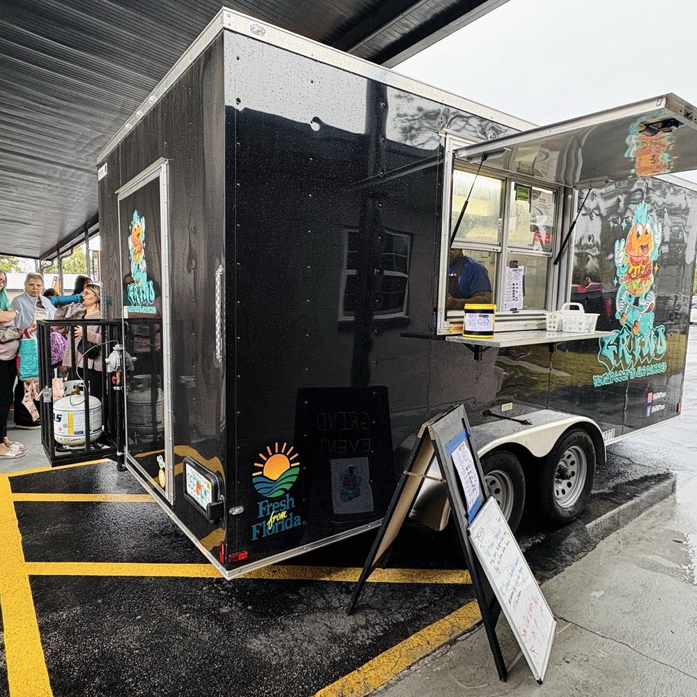 GrindTruck - Front of the food truck - Food Trucks Near Me - Holiday, Florida GrindTruck - Front of the food truck - Food Trucks Near Me - Holiday, Florida