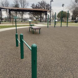 Madera County Courthouse Park - Workout area
