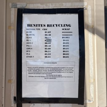 Benites Recycling - Recycling Center Near Me - Lancaster, California