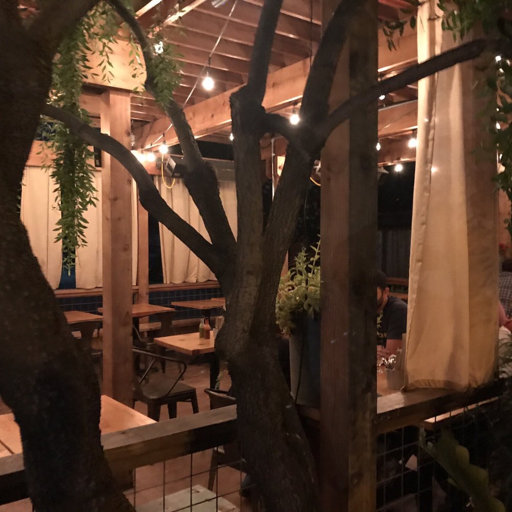 Mas Masa - Outdoor pergola seating area. - Mexican Near Me - Fairfax, California Mas Masa - Outdoor pergola seating area. - Mexican Near Me - Fairfax, California