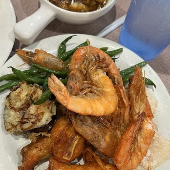 Fuji Buffet - Veggies, Shrimp, String Beans etc. - Buffets Near Me - Oxnard, California