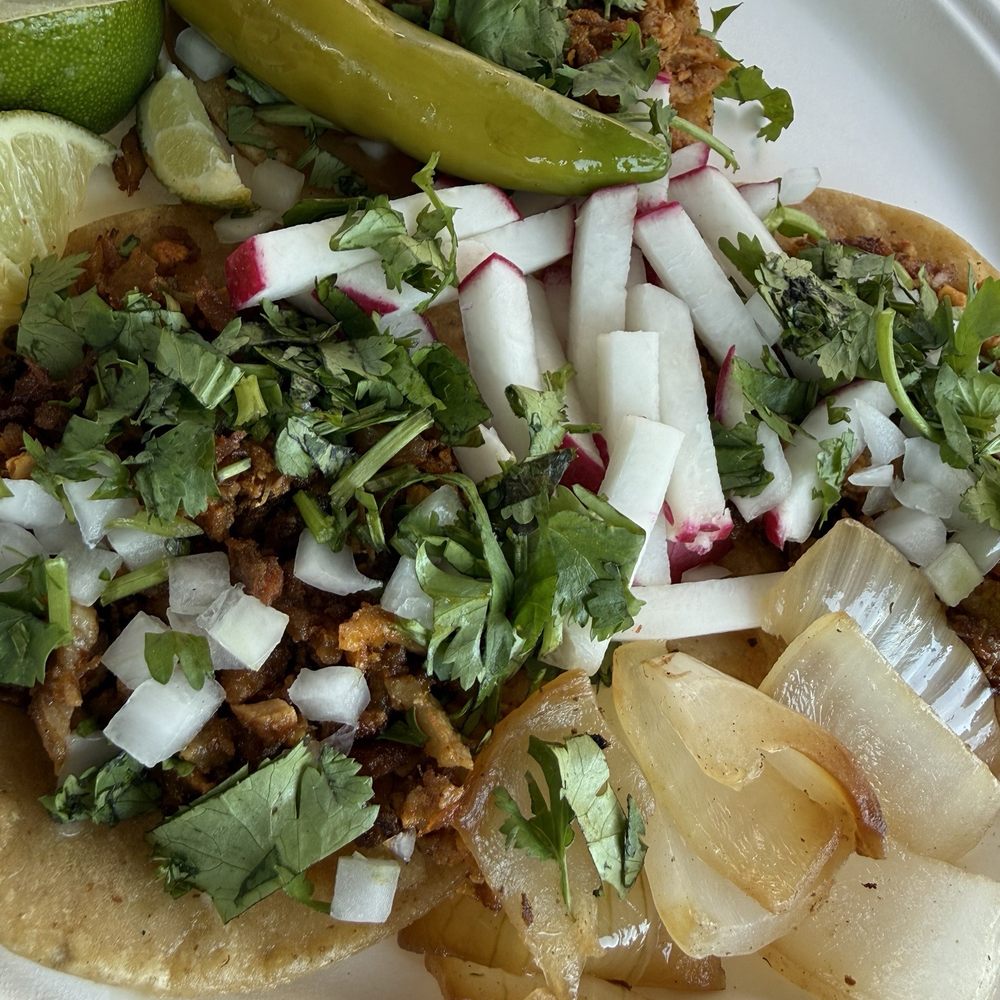 Ranch Tacos  - Al pastor regular tacos with salsa on the side :) - Tacos Near Me - Los Banos, California