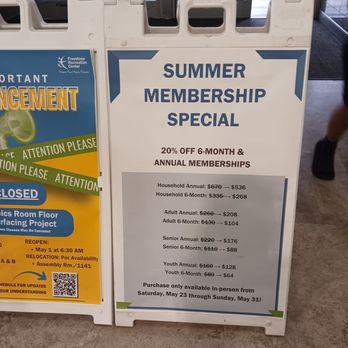 Freestone Recreation Center - Membership specials - Recreation Centers Near Me - Gilbert, Arizona