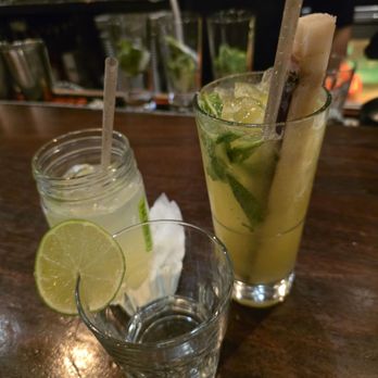 Havana Central - Passion fruit monitor and margarita with a shot - Cuban Near Me - New York, New York Havana Central - Passion fruit monitor and margarita with a shot - Cuban Near Me - New York, New York