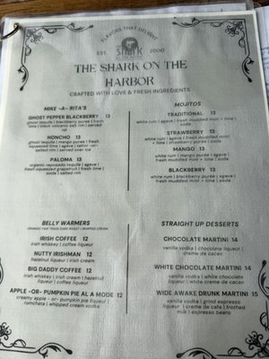 Menu photo 2 The Shark on the Harbor Ocean City, MD Menu photo 2 The Shark on the Harbor Ocean City, MD