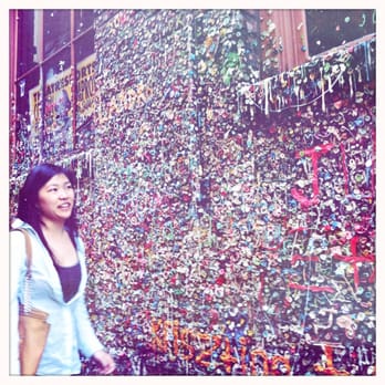 The Gum Wall - Local Flavor Near Me - Seattle, Washington The Gum Wall - Local Flavor Near Me - Seattle, Washington