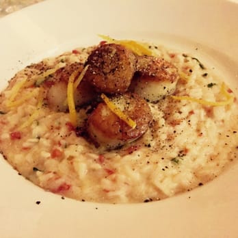La Strada - Risotto and Pan Seared Scallops - Italian Near Me - Reno, Nevada La Strada - Risotto and Pan Seared Scallops - Italian Near Me - Reno, Nevada