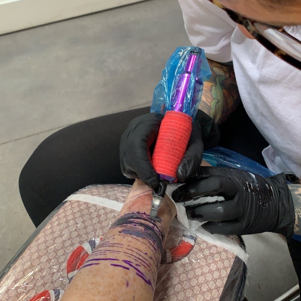 The Tattoo Dojo - Gabby at work - Tattoo Near Me The Tattoo Dojo - Gabby at work - Tattoo Near Me