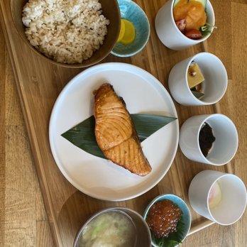 Gozen Shun - Salmon set - Japanese Near Me - Pasadena, California Gozen Shun - Salmon set - Japanese Near Me - Pasadena, California