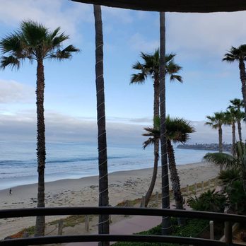 Pacific Terrace Hotel - Morning view from our room - San Diego, CA