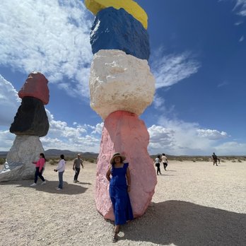 Seven Magic Mountains - Public Art Near Me - Las Vegas, Nevada