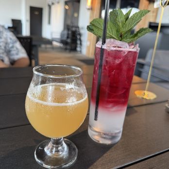 Two Fold Coffee & Kitchen - IPA (left) & Island in the Sun (right) from the seasonal bevs menu. - Coffee & Tea Near Me - Tampa, Florida Two Fold Coffee & Kitchen - IPA (left) & Island in the Sun (right) from the seasonal bevs menu. - Coffee & Tea Near Me - Tampa, Florida