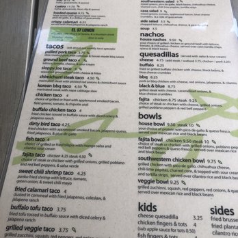 Verde - Menu - Mexican Near Me - Atlanta, Georgia