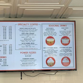 Beignets & Brew - Menu board - Desserts Near Me - Orlando, Florida