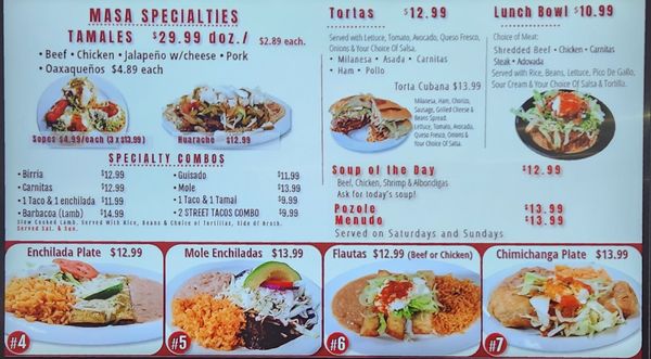 Menu photo 5 La Perla Tapatia Oceanside, CA Menu photo 5 La Perla Tapatia Oceanside, CA