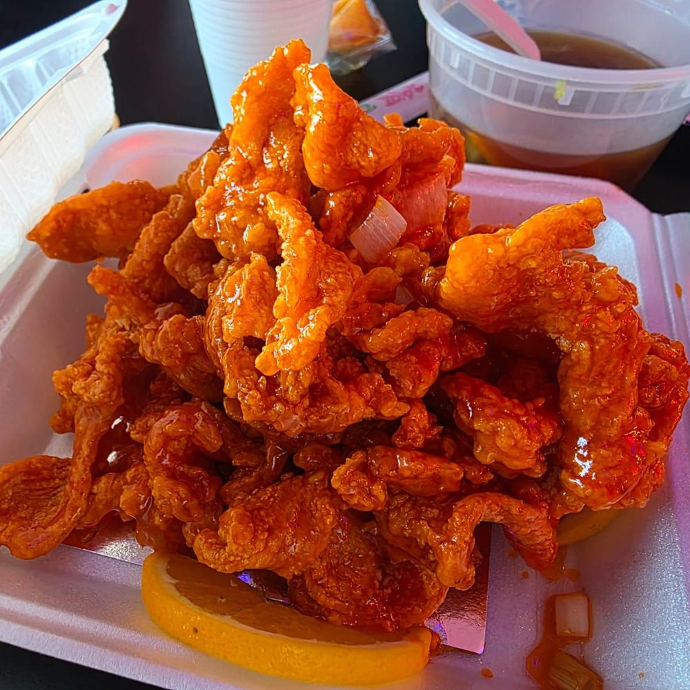 Chef K - Tangerine crispy chicken - Chinese Near Me - Murrieta, California