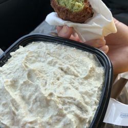 Tov-Li - Large Baba Ganoush and falafel. Must try.
