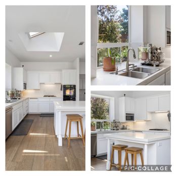 Sanchez Granite and more - Beautiful kitchen remodel with Quartz Countertops/ Full backsplash. - Countertop Installation Near Me Sanchez Granite and more - Beautiful kitchen remodel with Quartz Countertops/ Full backsplash. - Countertop Installation Near Me