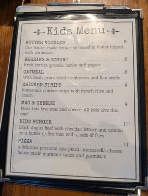 Menu photo 6 Park Place Restaurant Lakeport, CA