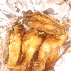 Wood Street Cafe - Honey Garlic, fantastic!