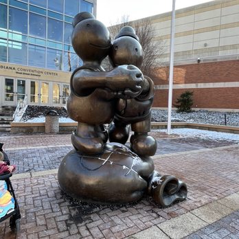 Tom Otterness Bronze Sculptures - Public Art Near Me - Indianapolis, Indiana Tom Otterness Bronze Sculptures - Public Art Near Me - Indianapolis, Indiana