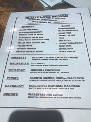 Menu photo 2 Bleus Burger Gulf Shores, AL