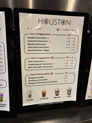Menu photo 8 Tom N Toms Coffee Houston, TX Menu photo 8 Tom N Toms Coffee Houston, TX