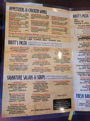 Menu photo 3 Britt's Coal Fire Pizza Treasure Island, FL Menu photo 3 Britt's Coal Fire Pizza Treasure Island, FL