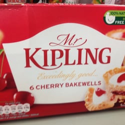 Best of British - Mr. Kipling Cherry Bakewells