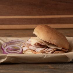 Inman's BBQ - Sliced Turkey Breast w/ Pepper Jack Cheese