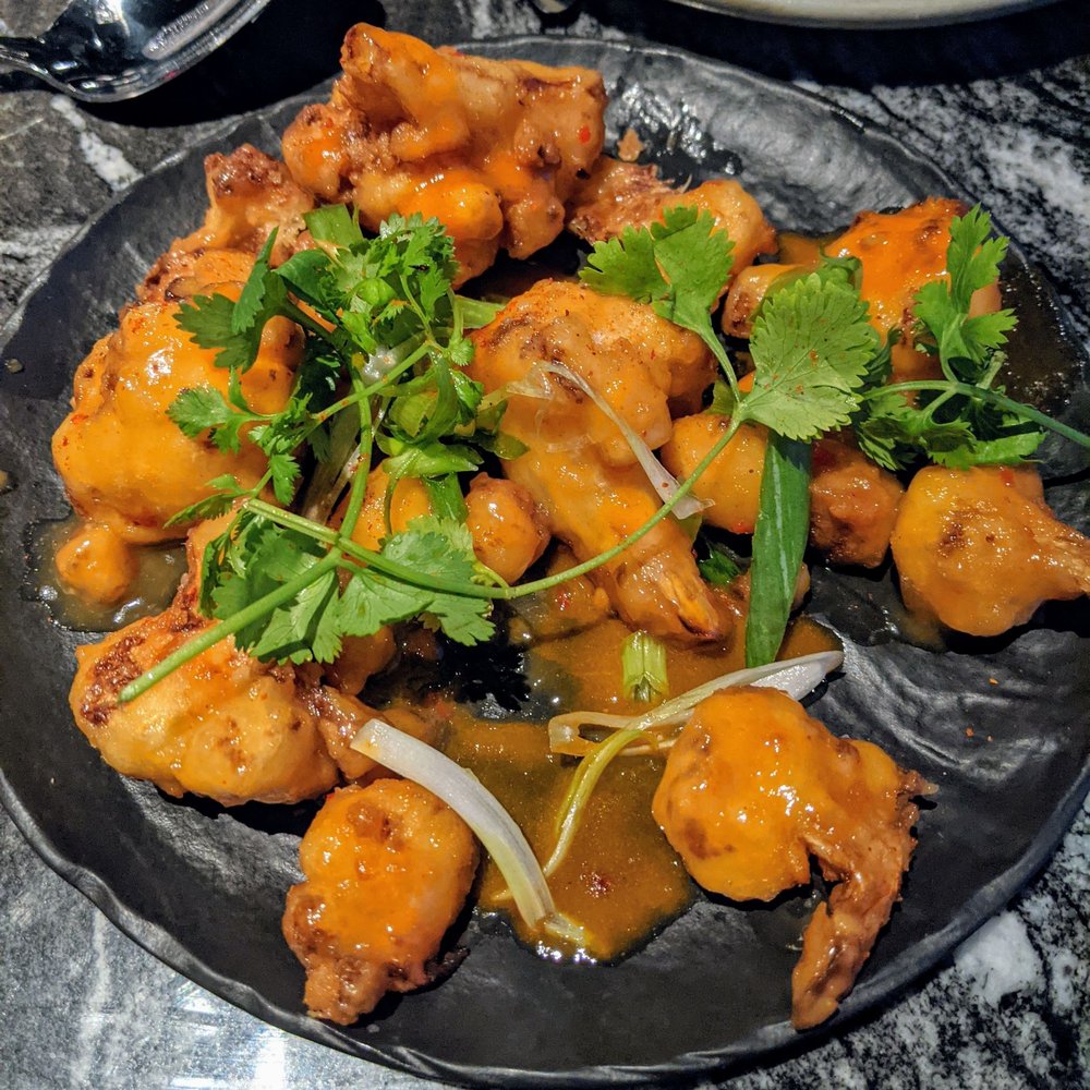 Handle - Not orange chicken but cauliflower - New American Near Me - Park City, Utah Handle - Not orange chicken but cauliflower - New American Near Me - Park City, Utah