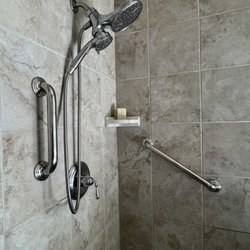 EFZ Construction - Master shower grab bars
