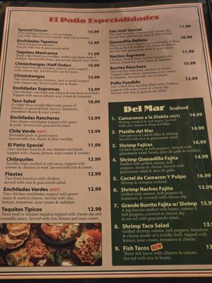 Menu photo 6 El Patio Mexican Restaurant Berkley, MI Menu photo 6 El Patio Mexican Restaurant Berkley, MI