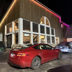 Cupples Car Company - Our Showroom, two Tesla Model S in the foreground