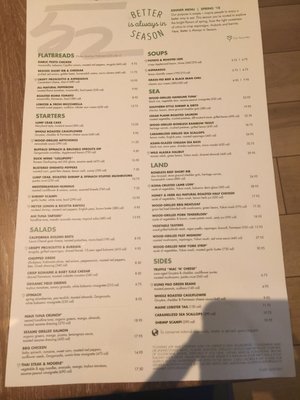 Menu photo 7 Seasons 52 Albuquerque, NM