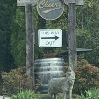 Wolf Mountain Vineyards - Exit sign - Wineries Near Me - Dahlonega, Georgia Wolf Mountain Vineyards - Exit sign - Wineries Near Me - Dahlonega, Georgia