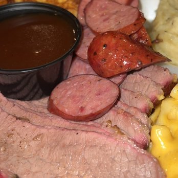 Soulman's Bar-B-Que - Brisket with sausage - Barbeque Near Me - Van, Texas Soulman's Bar-B-Que - Brisket with sausage - Barbeque Near Me - Van, Texas