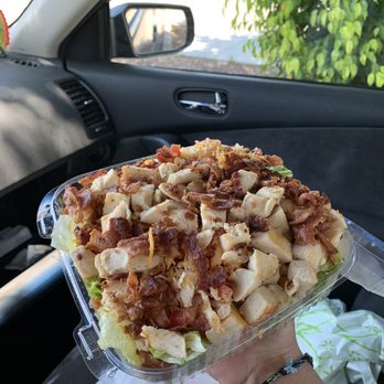 Burger Basket - Chicken salad with bacon - Burgers Near Me - Corona, California