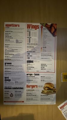 Menu photo 6 Buffalo Wild Wings Kissimmee, FL